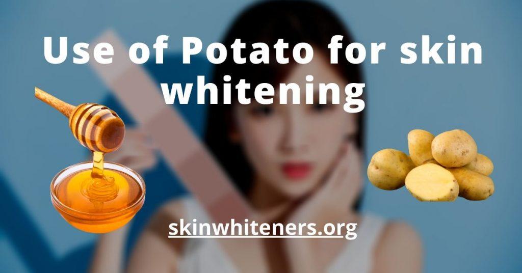 Use Of Potato For Skin Whitening