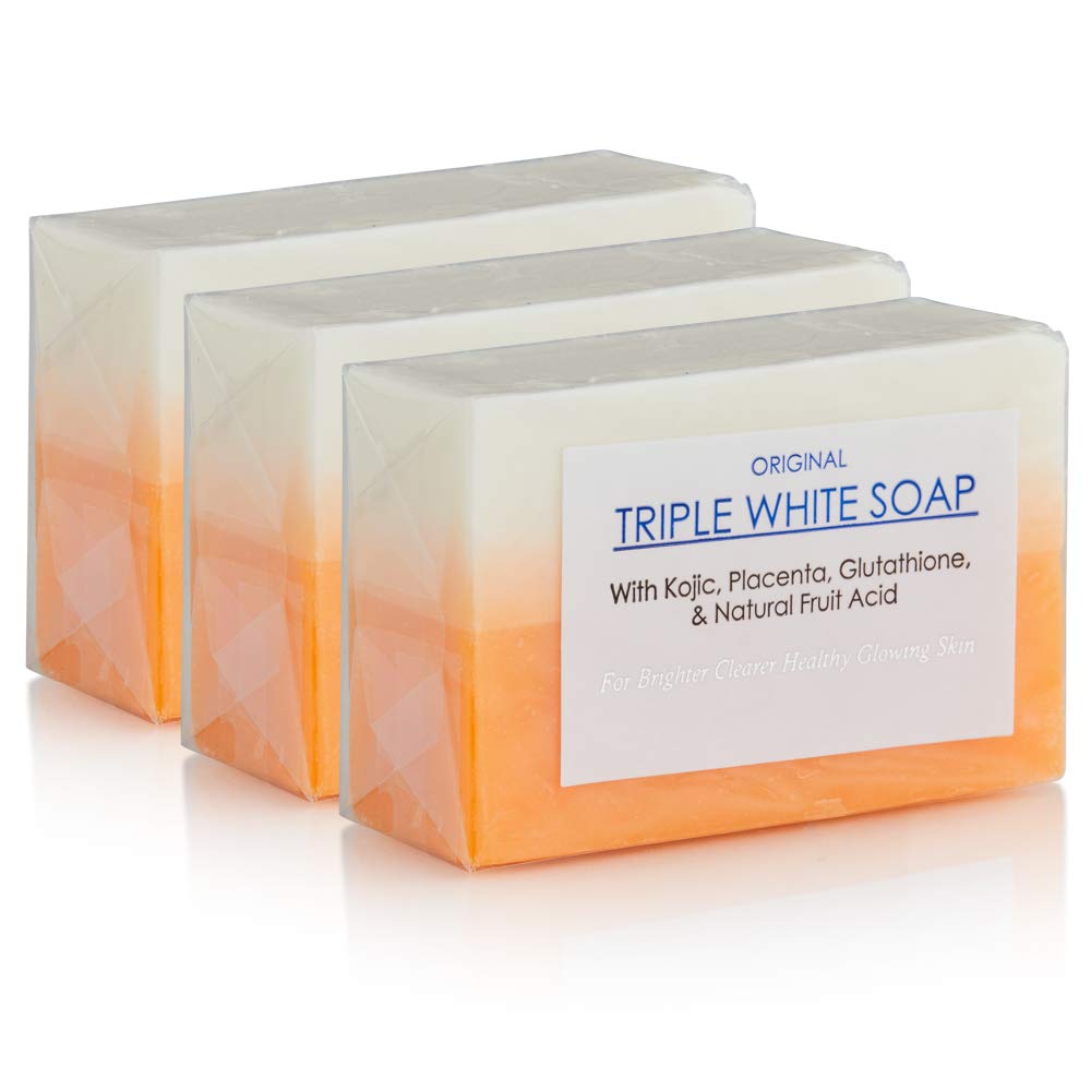 Kojic Acid Placenta Glutathione Triple Whitening Soap