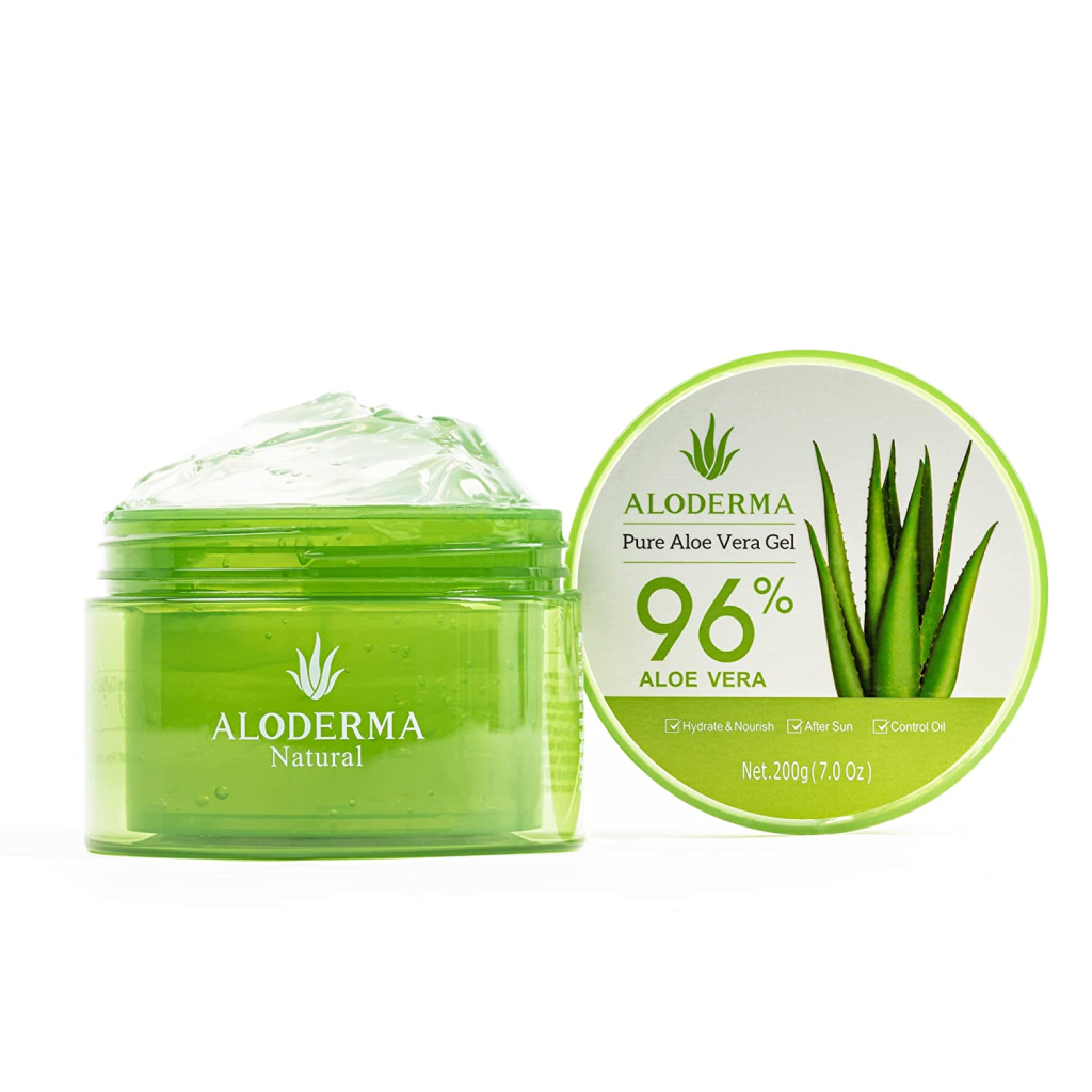 Best Overall: Aloderma Organic Pure Aloe Vera Gel