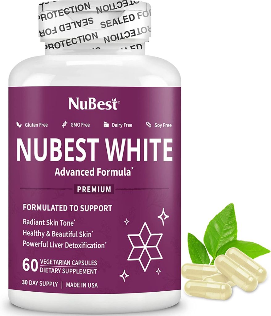 Best Design Nubest White Promotes Radiant Skin With Glutathione Milk Thistle Extract