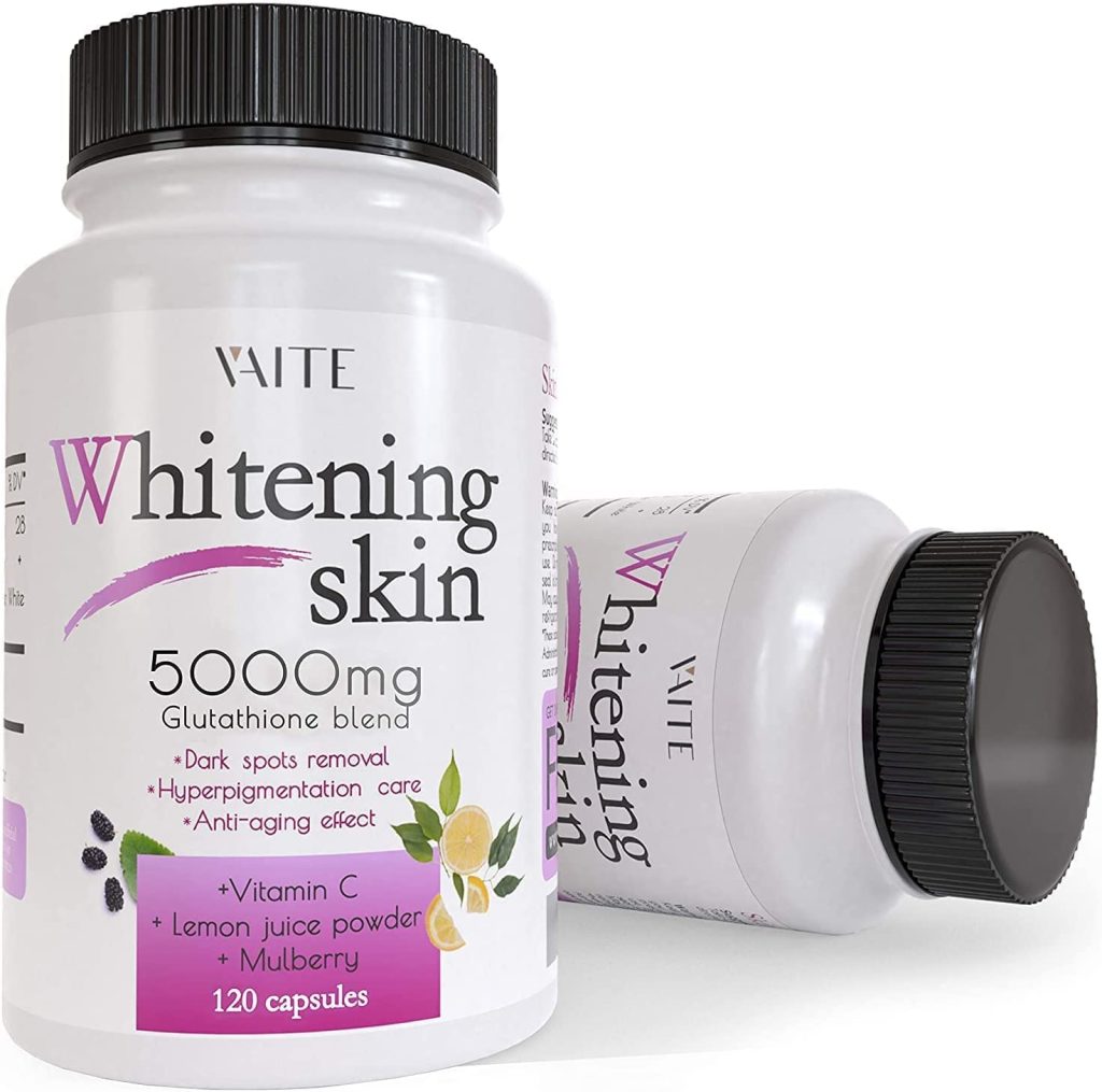 Good Features Whitening Pills With Glutathione Fade Age Spots Acne Scars